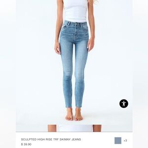 Zara high waist jeans